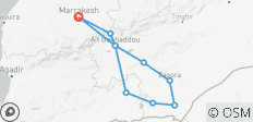 AU DÉPART DE MARRAKECH : 4 JOURS D\'EXCURSION EN GROUPE À L\'ERG CHIGAGA - 10 destinations