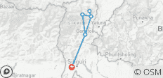 Himalayan Bliss Gangtok, Lachen & Lachung Erlebnis - 8 Destinationen