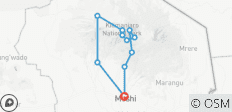 Machame Adventure Summit - 6 jours de trekking au Kilimandjaro - 11 destinations