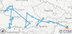 Rhein, Mosel & Donau mit Bayern - 31 Destinationen