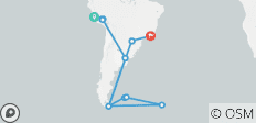 Ultimate Journey: South America, Antarctica & South Georgia - 24 destinations
