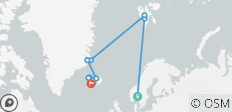 Wonderen van de Hoge Noordpool: Reykjavik Uitbreiding - Cruise & Land reis - 13 bestemmingen