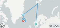Wonderen van de Hoge Noordpool, Groenland & IJsland - Cruise & Landreis - 22 bestemmingen