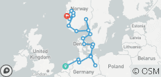Viaje definitivo: De Ámsterdam a Bergen y los Fiordos Noruegos - 21 destinos