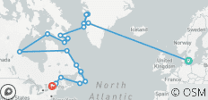 Ultimative Seereise: Grönland & Kanadas Hudson Bay - 21 Destinationen