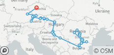 Europa Oriental y Balcanes al Descubierto y Joyas del Danubio con Transilvania y Praga 2027 - 23 Días (including Klosterneuburg) - 34 destinos