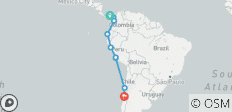 Antike Königreiche & Naturschätze: Panama bis Chile - 9 Destinationen