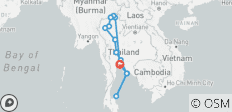 Découvrir les points forts de la Thaïlande (18 jours) - 13 destinations