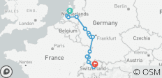 Rhine Castles & Moselle Vinyards with Lucerne & Zurich 2026 - 14 Days - 15 destinations