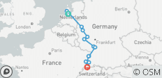 Juwelen van de Rijn 2026 - 8 Dagen (14 bestemmingen) - 14 bestemmingen