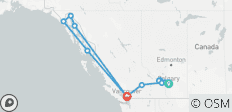 Les Rocheuses, Marvel et une croisière en Alaska : Calgary - Vancouver (2027) - 12 destinations