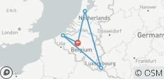 Escapade en Europe : Belgique, Luxembourg et Amsterdam - 6 jours - 5 destinations