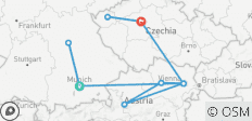 7 jours à Munich, Vienne et Prague en train : Châteaux, culture et escapades panoramiques - 10 destinations