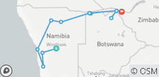 Natural Treasures in Southern Africa (13 destinations) - 13 destinations