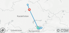 Kazakhstan: From Canyons to the Capital - 9 destinations