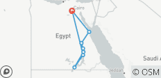 Egypt After Midnight Sleeper Train, Nile Cruise & Red Sea Escape – 10 Days - 10 destinations