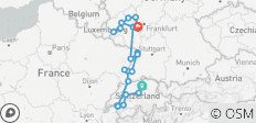 Châteaux et vignobles de charme du Rhin et de la Moselle avec la Suisse 2026 - 12 jours (from Zurich to Mayence) - 21 destinations
