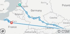 Joyaux de l\'Europe & Normandie & Joyaux de la Seine 2027 - 25 jours (25 destinations) - 25 destinations