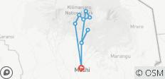 Umbwe Extreme Summit - 6 jours d\'aventure au Kilimandjaro - 10 destinations