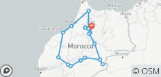 Viaje de 11 días por Marruecos de Fez a Marrakech pasando por el desierto del Sahara - 18 destinos