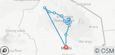 Northern Circuit Grand Expedition - 8 jours Sommet du Kilimandjaro - 13 destinations