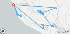Peru Clásico with Amazonia - 34 destinations