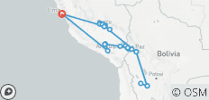 Peru and Bolivia - water, salt and the culture of the Incas - 31 destinations