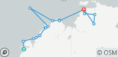 Top End Escape with Kimberley Coast Adventure Broome → Darwin (2027) - 17 destinations