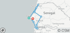 HIDDEN TREASURES OF SENEGAMBIA - 10 DAYS - 12 destinations