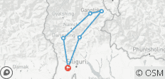 Sikkim und Darjeeling erleben - 6 Destinationen