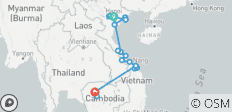 Majestätisches Vietnam vom Norden bis Zentralvietnam mit Siem Reap (16 Tage) - 25 Destinationen