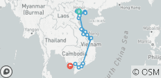 Majestueus Vietnam met Phu Quoc strand (21 dagen) - 25 bestemmingen