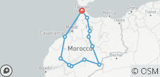 Marokko 7 Daagse Tour Van Tanger, Woestijn, Fez, Marrakech - 12 bestemmingen