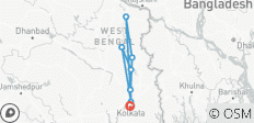 Kolkata and Lower Ganges Cruise Kolkata → Kolkata (2027) - 8 destinations