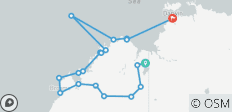 Kimberley Highlights and Coastal Adventure Kununurra → Darwin (2027) - 20 destinations