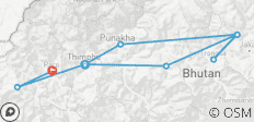 Circuit 11J/10N au Bhoutan - Bumthang/Trongsa/Phobjikha/Punakha/Thimphu/Haa/Paro - 9 destinations