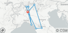 7 Days from Milan: Cinque Terre, Lake Como, Lugano, St. Moritz, Tirano, Florence & Pisa - 10 destinations