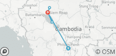 Wonders of Cambodia - 6 days - 7 destinations