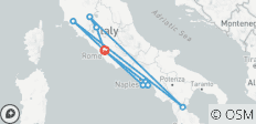 7 Days from Rome: Pompeii, Amalfi Coast, Tuscany, Orvieto & Tivoli Villas - 10 destinations