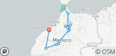 From Tangier : 14-Days Private Morocco Family Discovery Tour - 14 destinations