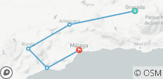 Granada - Radtour durch Andalusien (7 Tage) - 5 Destinationen