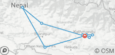 Nepal Heritage & Himalayas Premium Experience - 10 destinations
