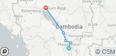 3 nuits Mekong Upstream Vietnam Cambodge sur Mekong Symphony - 5 destinations