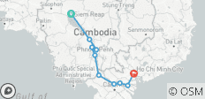7 nuits Mekong Downstream Vietnam Cambodge sur Mekong Symphony - 10 destinations