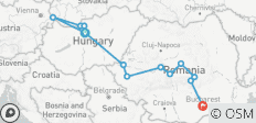 From the Danube to the Carpathians: A journey into the heart of legendary Europe (port-to-port cruise) - 13 destinations