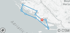 Crucero de ida y vuelta Split/Trogir con Zadar K210 - MS Stella Maris 2026 - 11 destinos