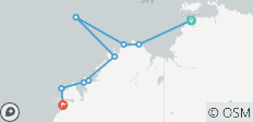 Kimberley Coastline & Broome - Cruise & Land Journey - 9 destinations