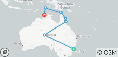 Sydney, Uluru et découverte de l\'Indonésie - Croisière et voyage terrestre - 16 destinations