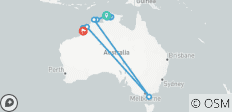 Côte des Kimberley, Darwin et Kakadu - Croisière et voyage terrestre 2028 - 15 jours (from Darwin to Broome) - 15 destinations