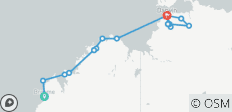 Kimberley Coastline, Darwin & Kakadu - Cruise & Land Journey 2028 - 15 Days (from Broome to Darwin) - 18 destinations